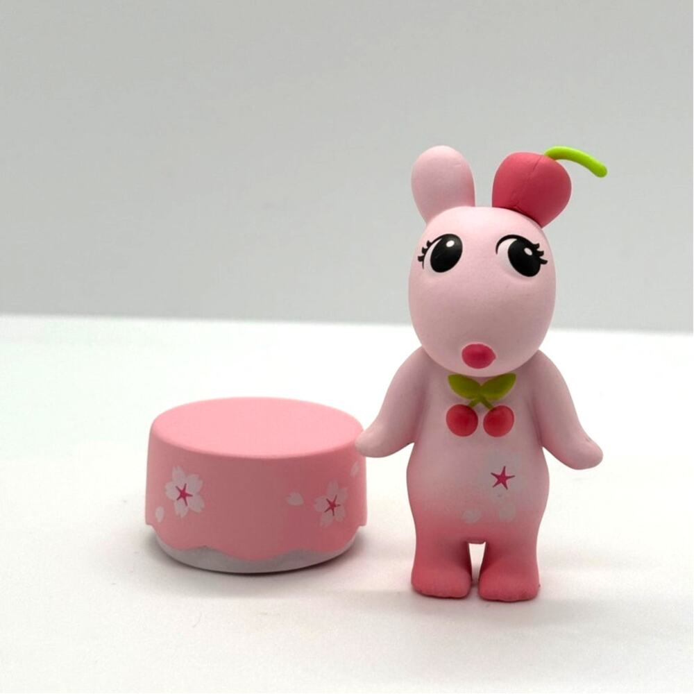 New Unbranded Collectible Mini Figure/Creature in Cherry Costume, Open Blind Bx